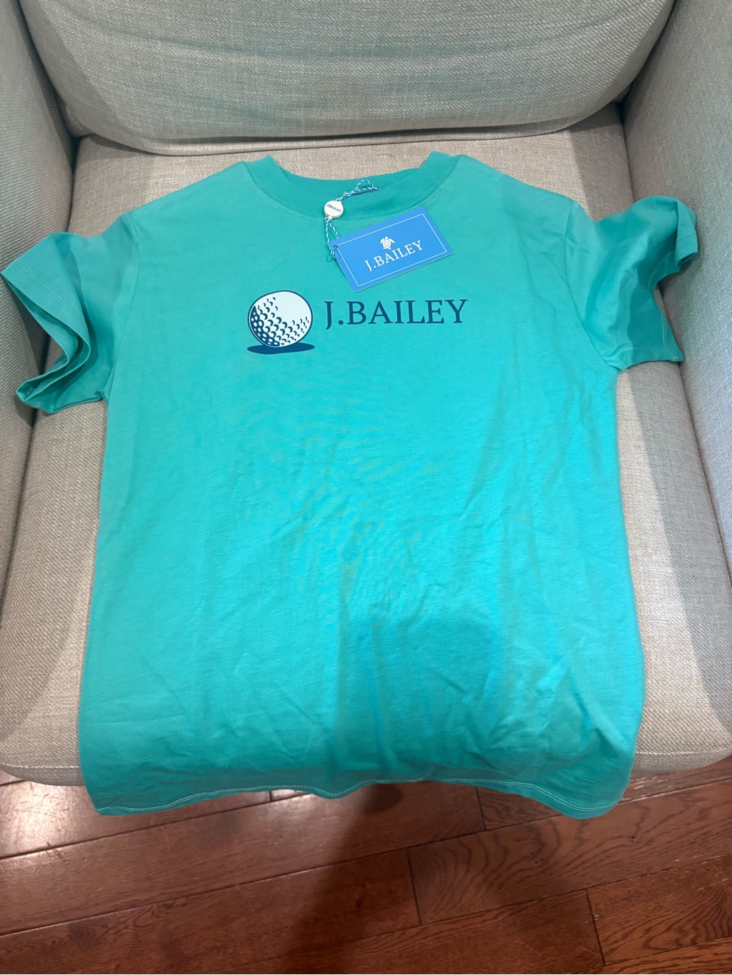 J.Bailey Kids' Turquoise Short-Sleeve Graphic Tee
